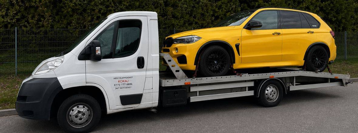 Abschleppdienst KOKAJ Fahrzeugtransport in München